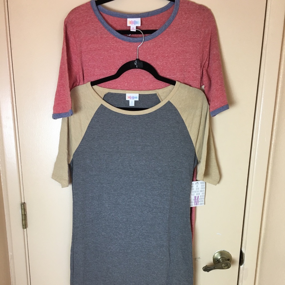 2 LulaRoe Julia dress lot